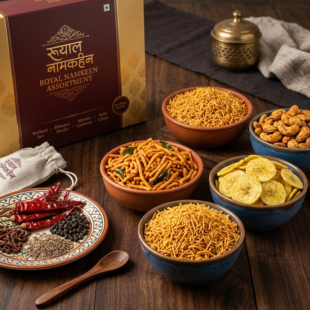 Chatako Premium Indian Namkeen Assortment